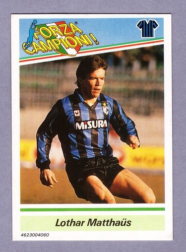 Lothar matthaus inter - lothar, card