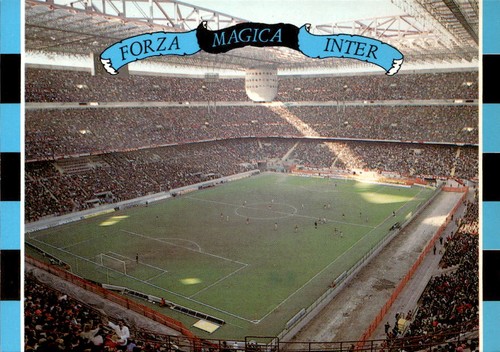 Cartolina forza magico inter - cartolina,