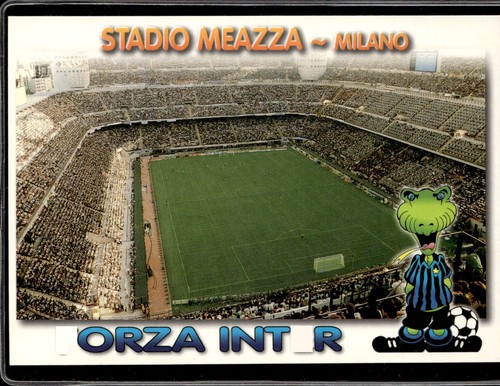 Cartolina milano stadio - milano,