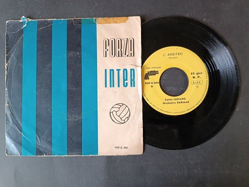 Vinile giri forza inter - 45,