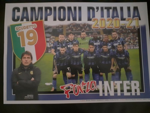 Poster inter campioni - poster,