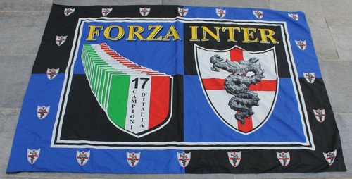 Drapeau football forza inter - football,
